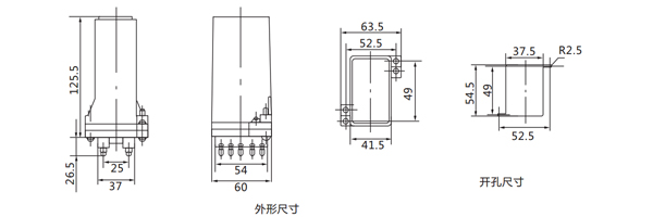 開(kāi)孔尺寸