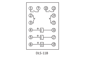 DLS-11B接線(xiàn)圖