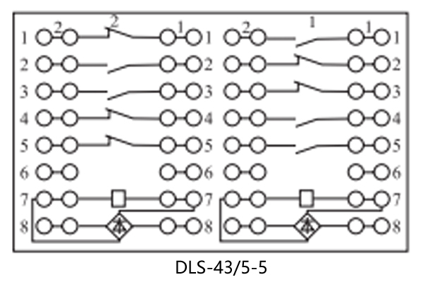 DLS-43/5-5接線圖