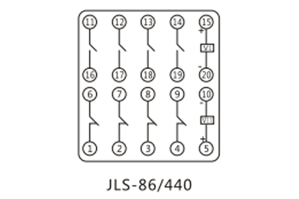 JLS-86/440接線(xiàn)圖