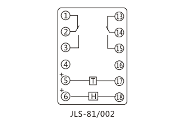 JLS-81/002接線(xiàn)圖