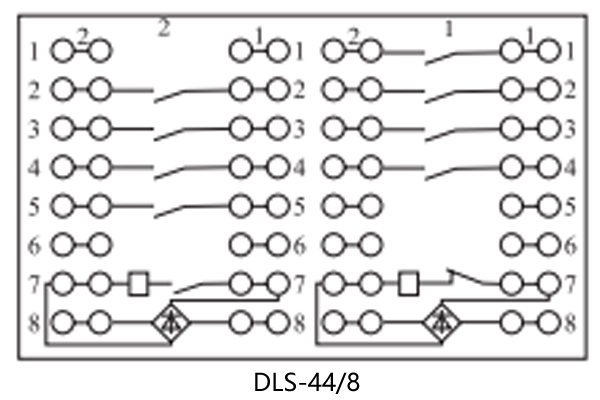 DLS-44/8接線圖