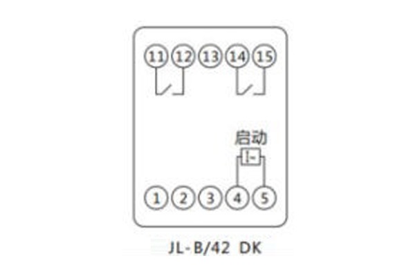 JL-B-42DK內(nèi)部接線及外引端子圖（正視圖）1.jpg